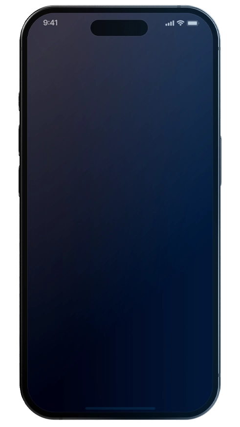 Interfaz móvil de Finanzax
